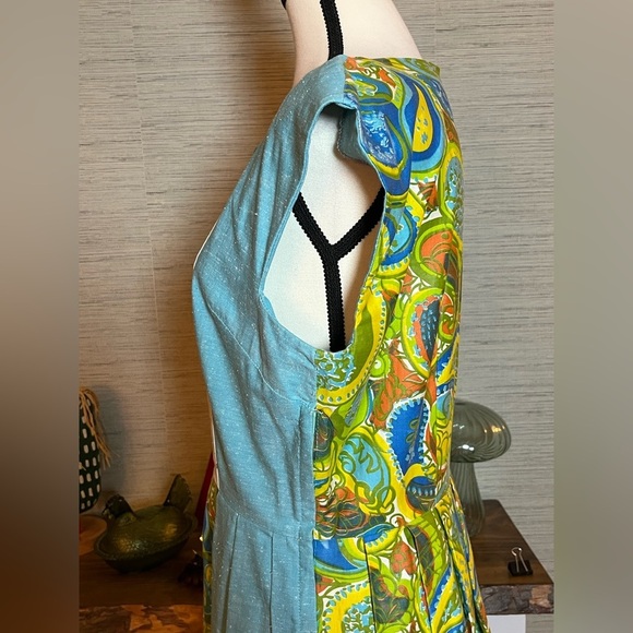 Vintage Handmade Women's Dress Size Medium Art to Wear One-of-a-Kind Unique - Picture 6 of 9